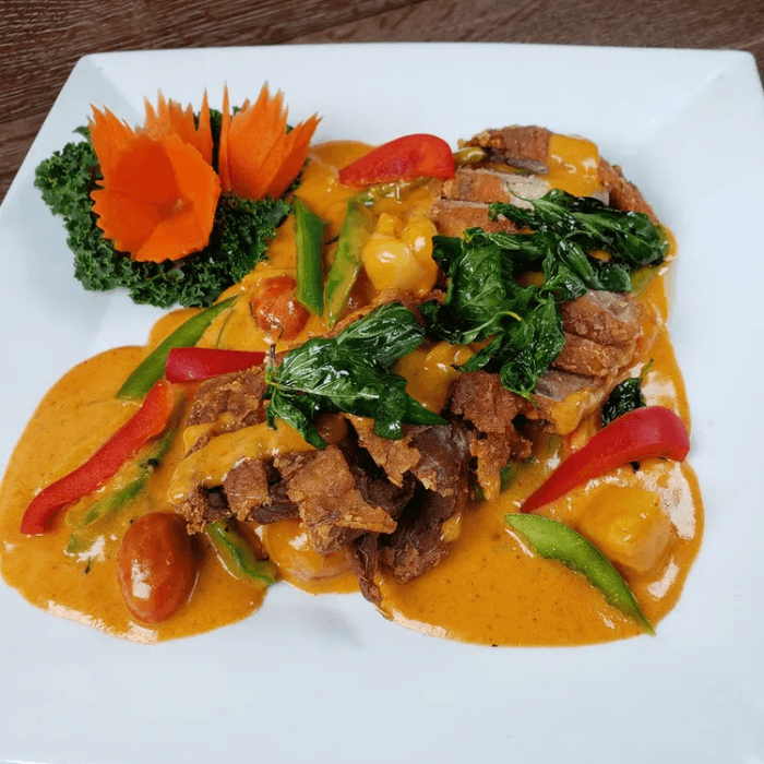 Urban Thai Crispy Duck.