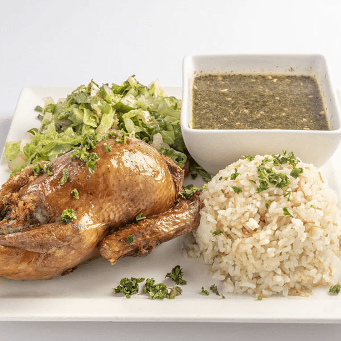 Stuffed Pigeons With Rice / Grits