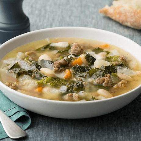 Broccoli Rabe & Beans Soup
