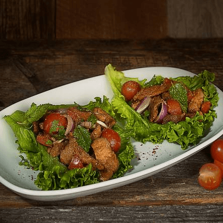 Nam Tok Muu (Grilled Pork Salad)