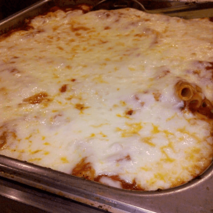 Baked Ziti.