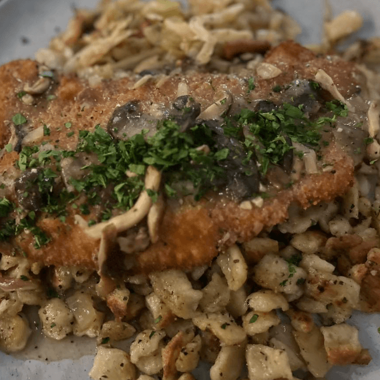 Schnitzel.