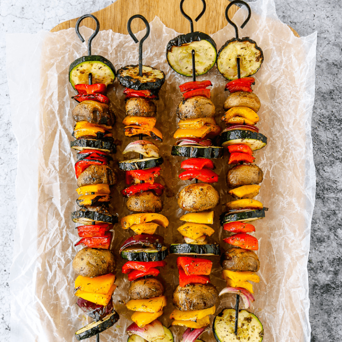 Veggie Skewer Platter