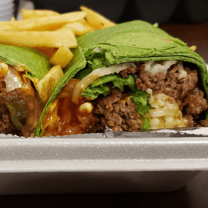 Fat Burger Wrap Combo