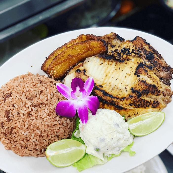 Grilled Tilapia Filet.