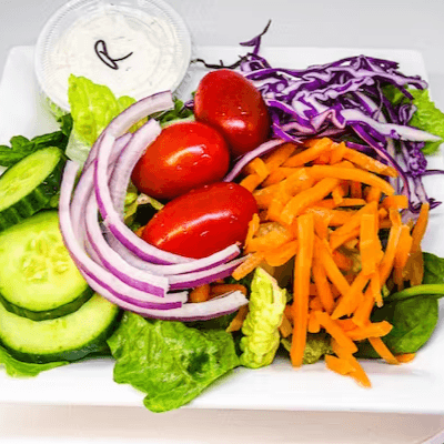 1/2 Green Salad.