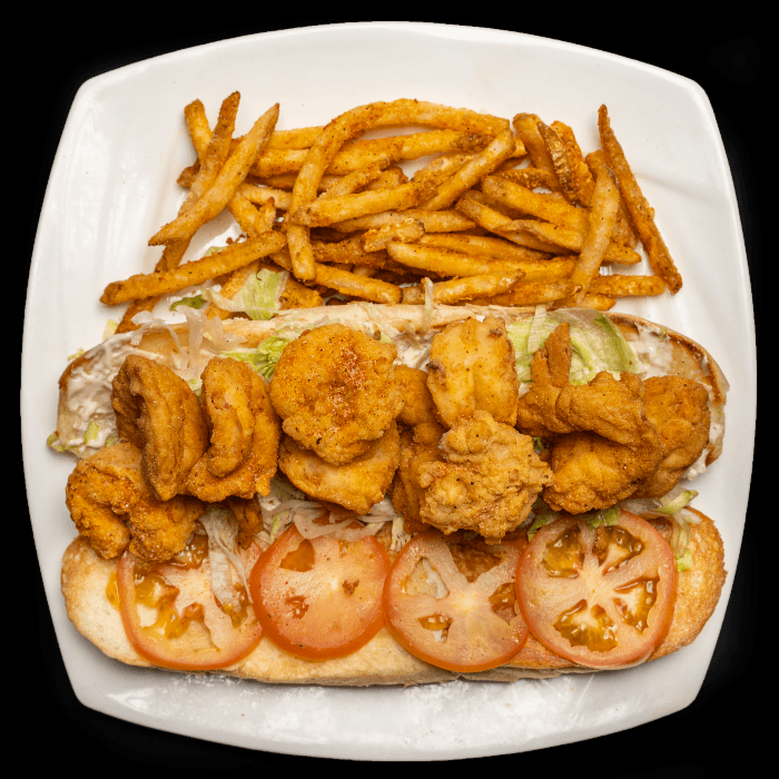Shrimp Poboy.
