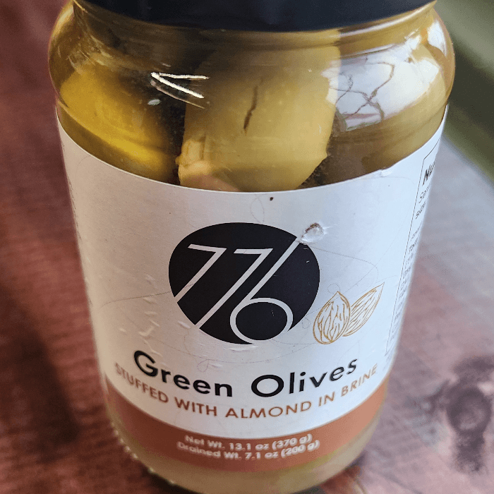 Green Olives Stuffed with Almonds 370 gr