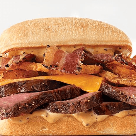 16 inch Bacon Steak Sandwich