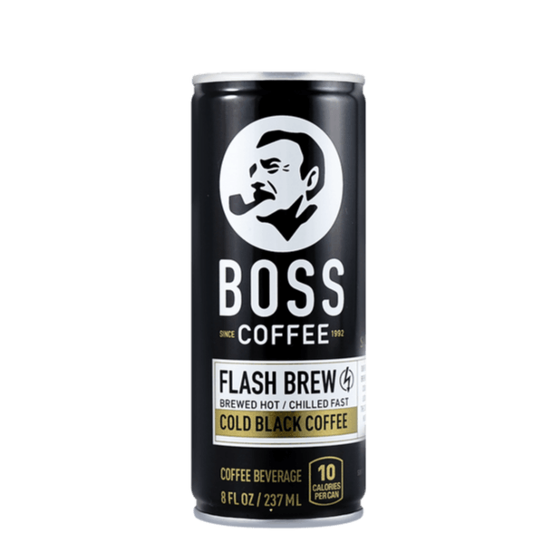 Boss Can Black Coffee