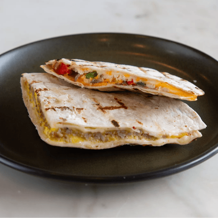 Breakfast Quesadilla.