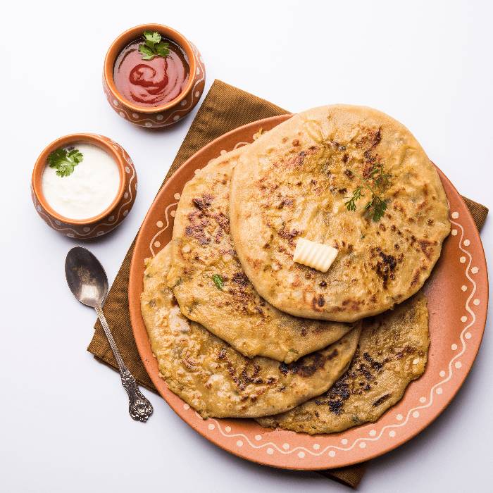 Paneer Parathaa.