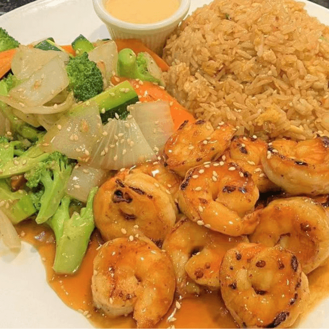 Hibachi Shrimp.