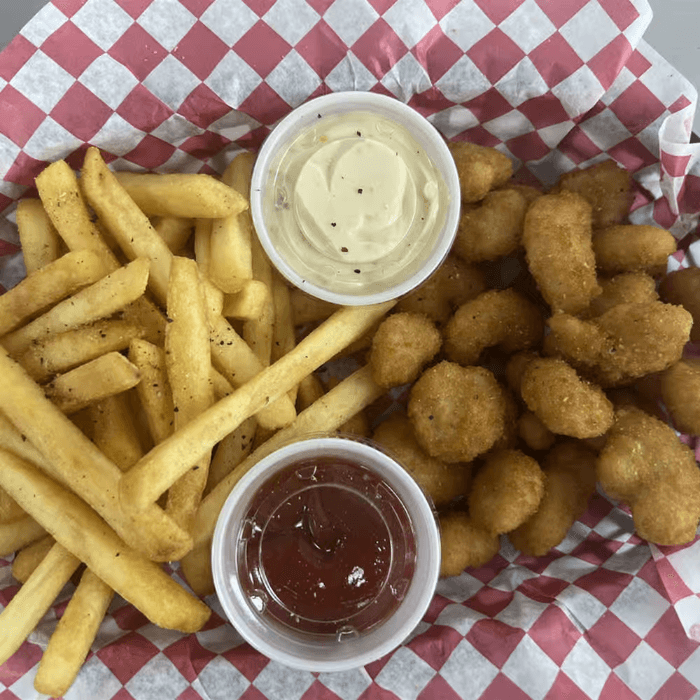 Popcorn Shrimp Basket