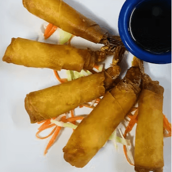 Shrimp in a Blanket.