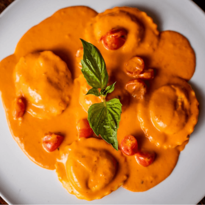 Ravioli Di Aragosta.