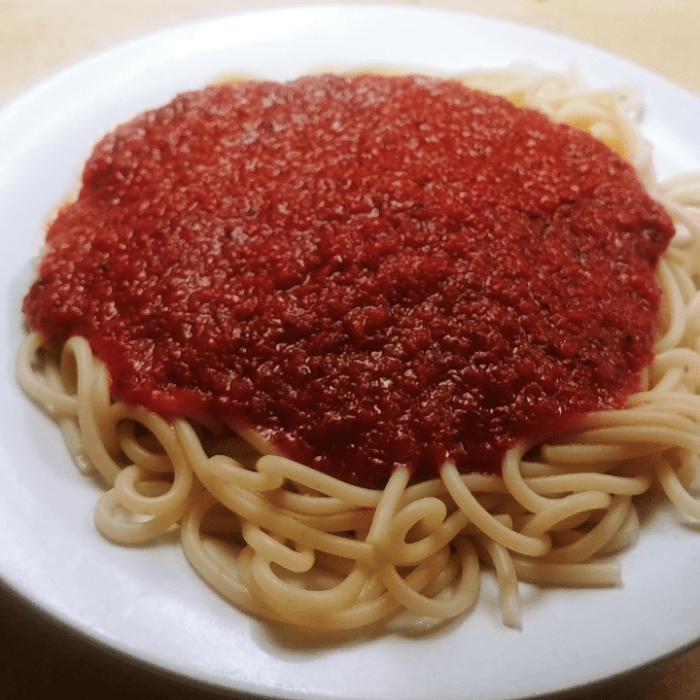 Kids Spaghetti