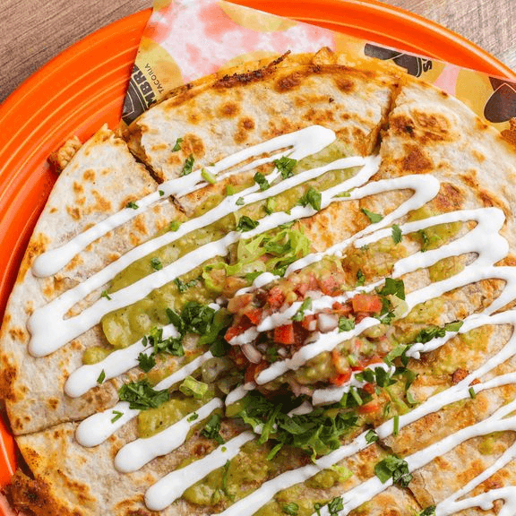 Mushroom Quesadilla