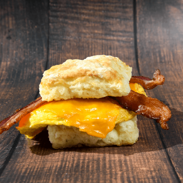 The Classic Bacon, Egg & Cheese Biscuit