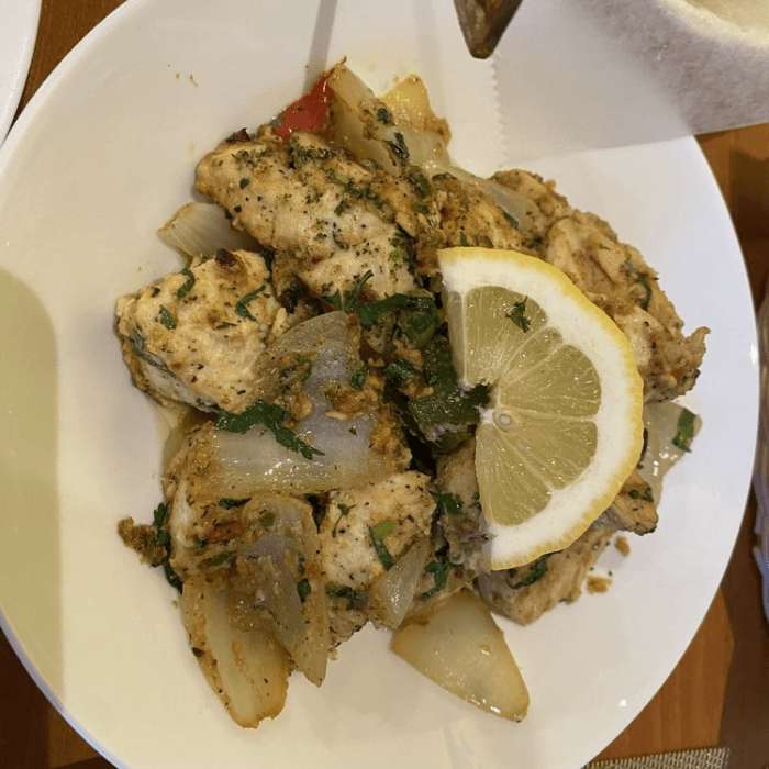 Chicken Malai Kebab.