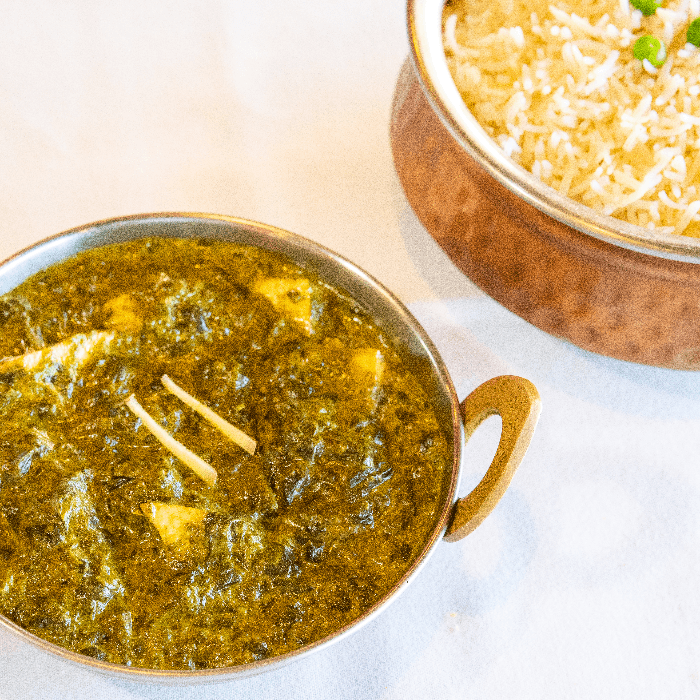 Saag Paneer.
