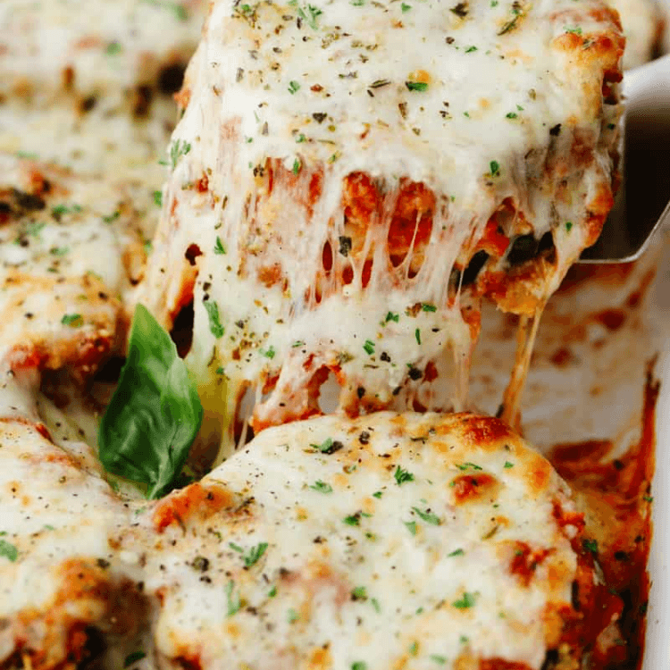 BAKED EGGPLANT PARMESAN