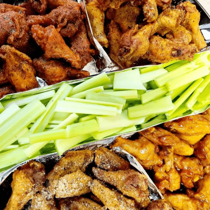 Buffalo Chicken Wings (50 Pieces).