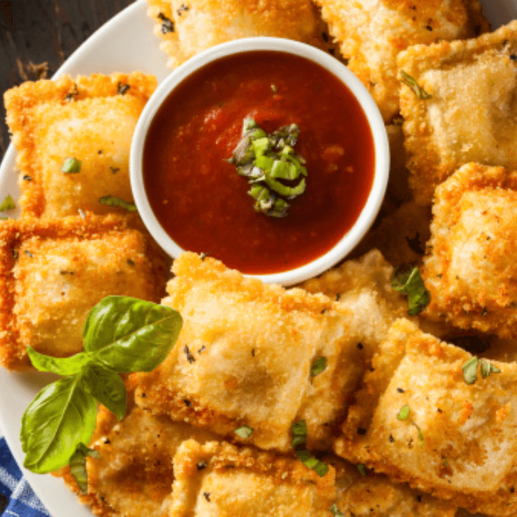 Toasted Ravioli Appetizer - Catering.
