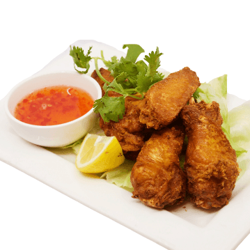 A12 Turmeric Fried Chicken Wings (5) 招牌炸鸡翼