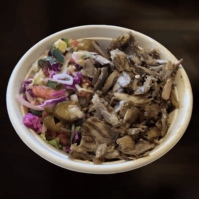 Beef Shawarma Salad.