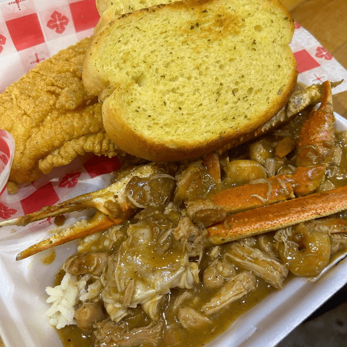 Gumbo Plate.