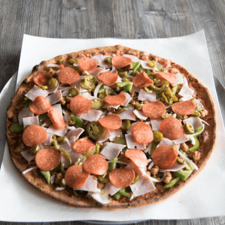 Combo Supreme Pizza.