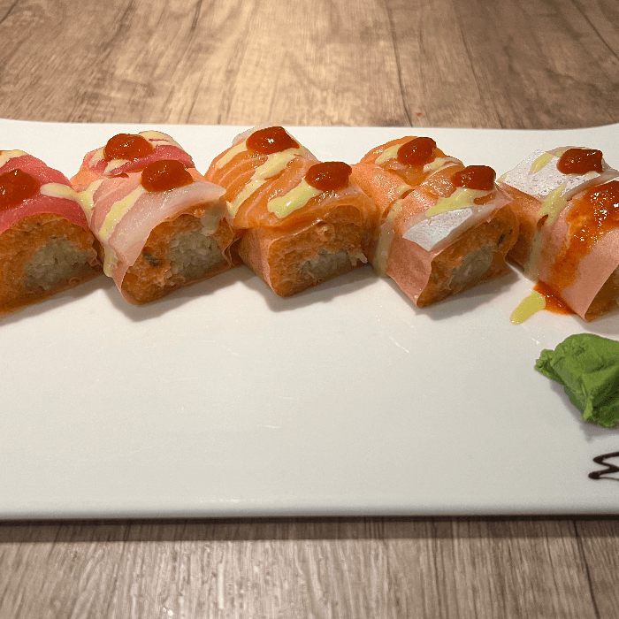 Fancy Sashimi Roll.