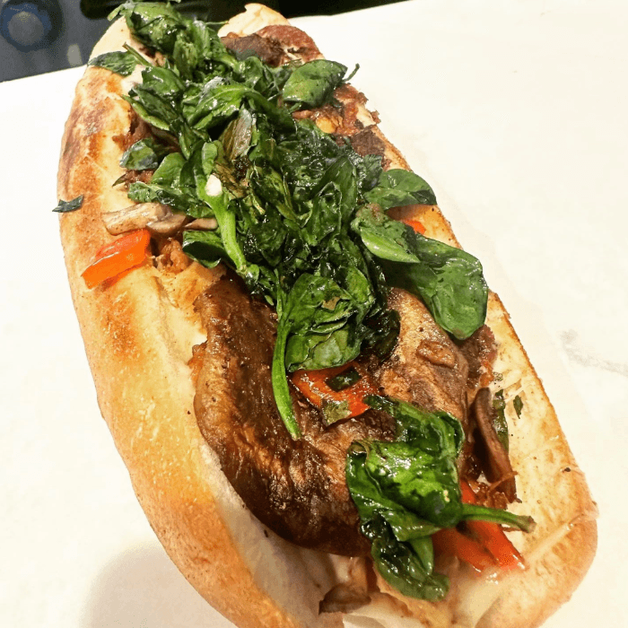 Vegan Meat Hilly Cheesesteak.