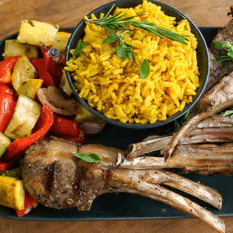 Savor Our Greek Lamb Chops Dish