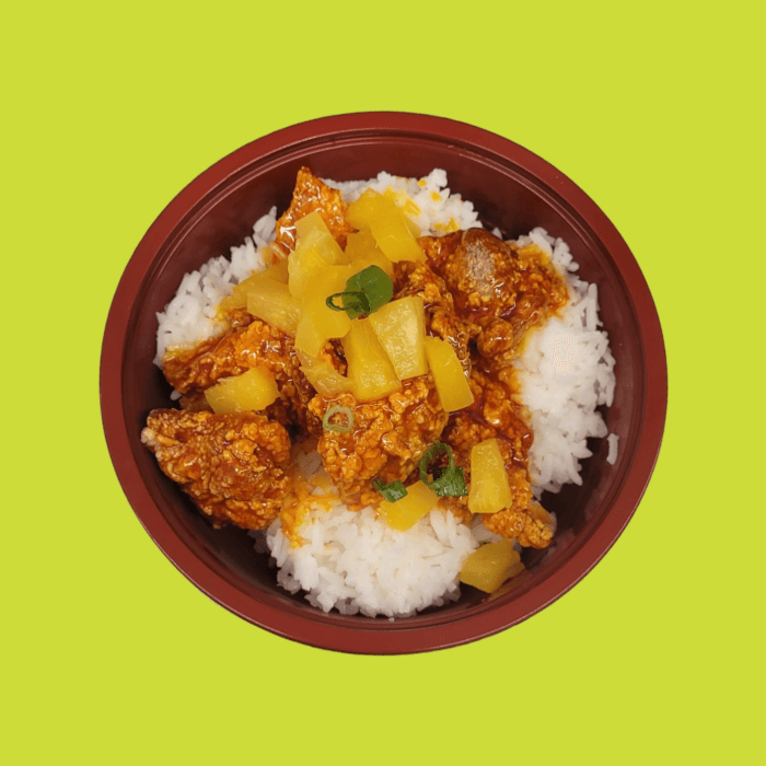 Delish Pineapple Chicken.
