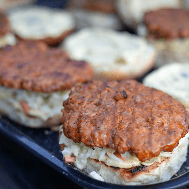 Hot Hamburger Platter