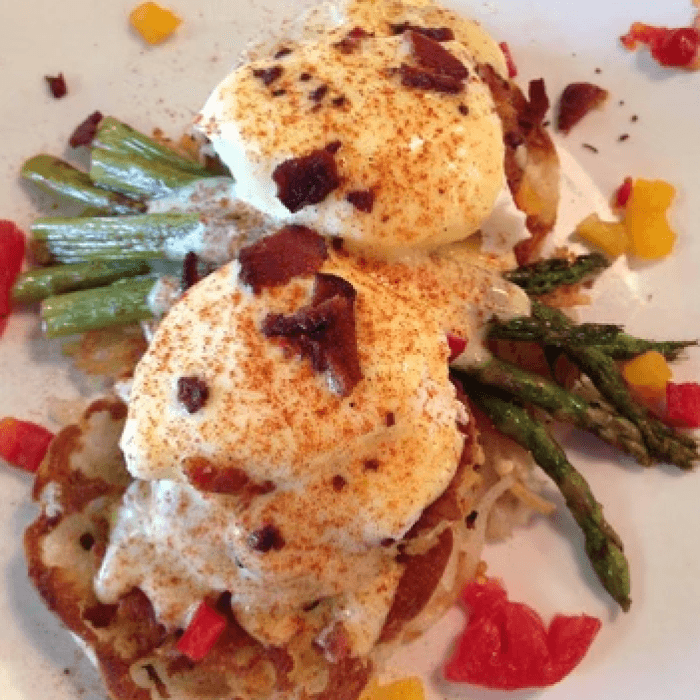 SP: Crab Cake Benedict