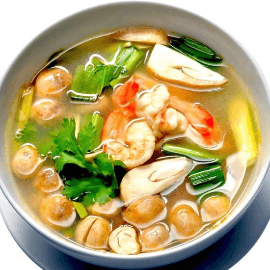 Hot & Sour Shrimp Soup - Tom Yum