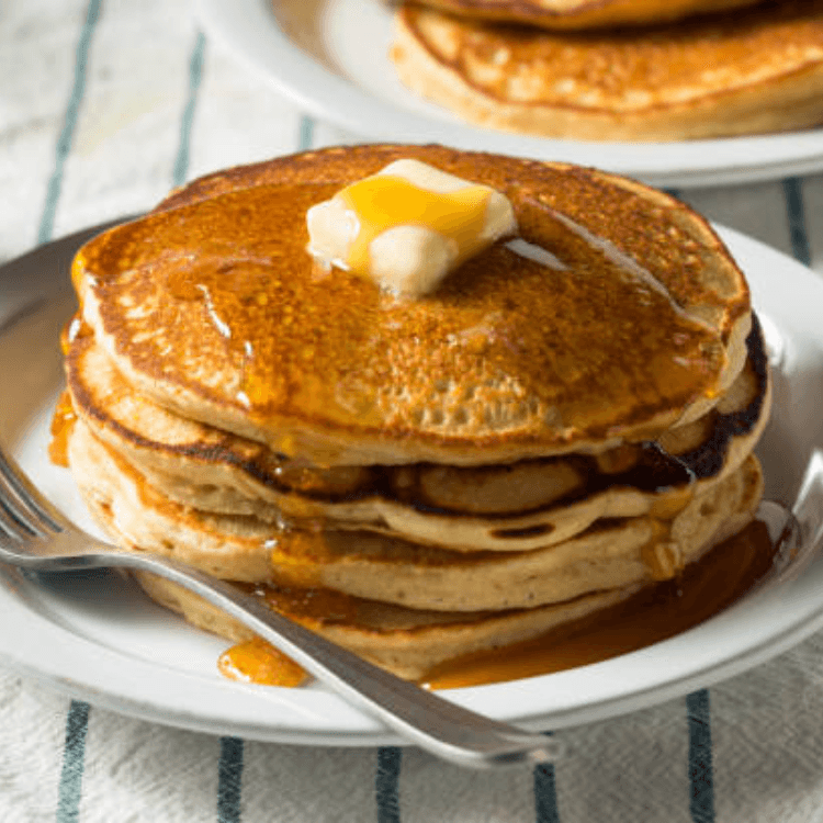 Pecan Pancakes Plate
