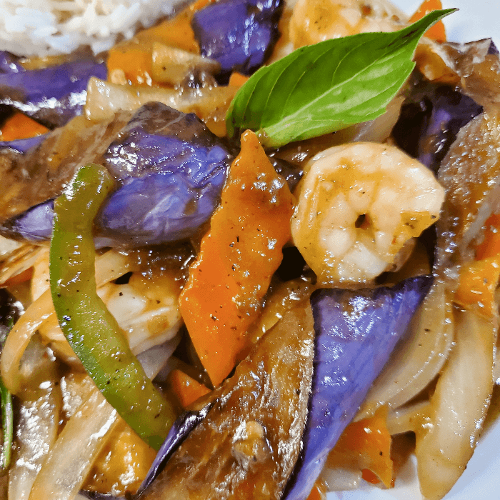 E10. Baan Thai Eggplant.