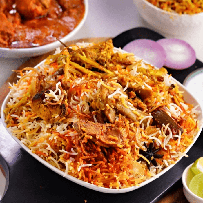 Avakaya Chicken Biryani