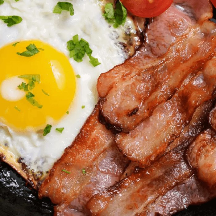 Bacon Breakfast Plate