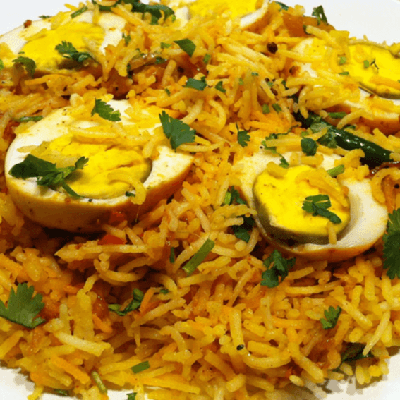 167. Egg Pulav (Family Pack)