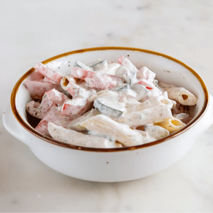 Ziti with Dill Mayonnaise Salad Lb