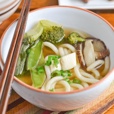 Vegetable Udon Soup