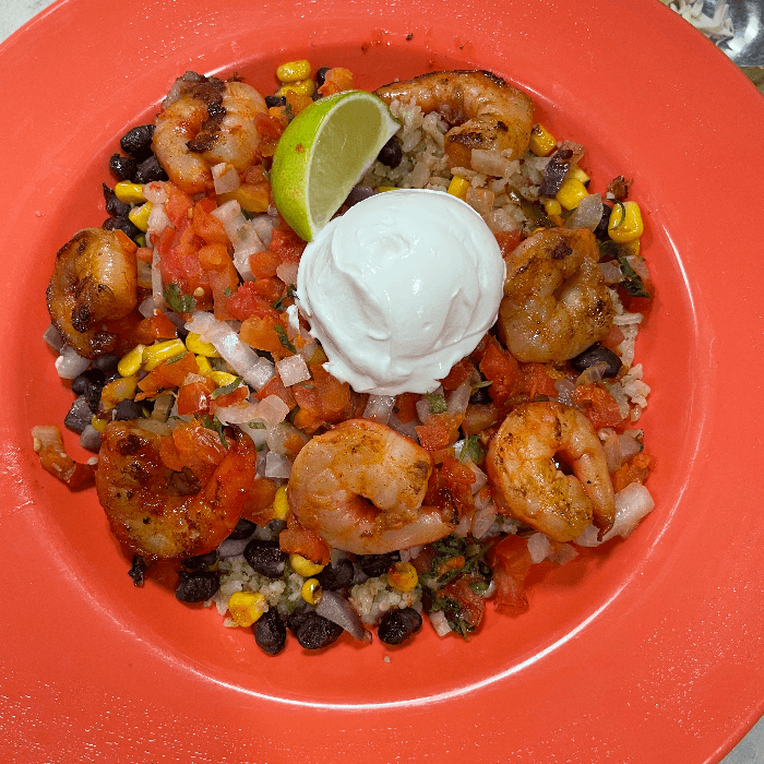 Loaded Shrimp Bowl