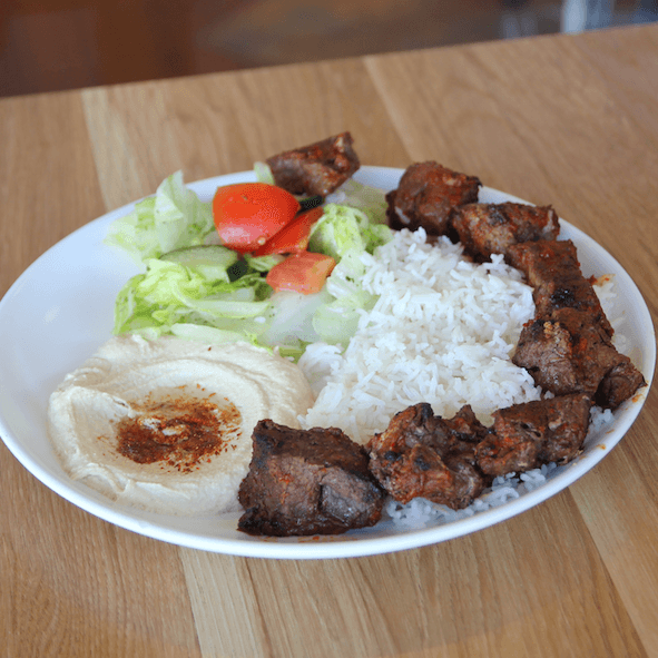 Beef Kabob Plate