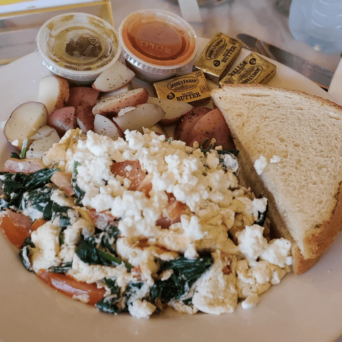 Venus EGG WHITE Breakfast Scramble or Breakfast Wrap