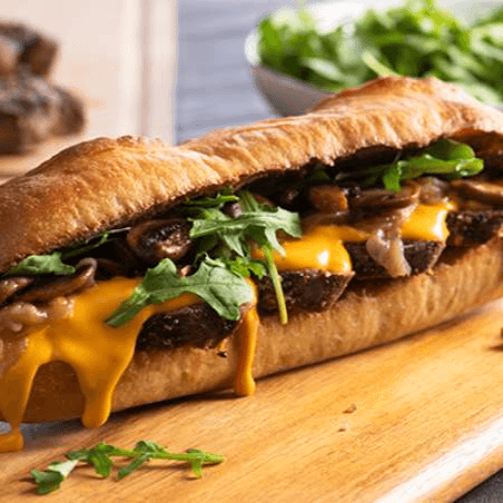 Famous Deluxe Steak with Cheese Submarine